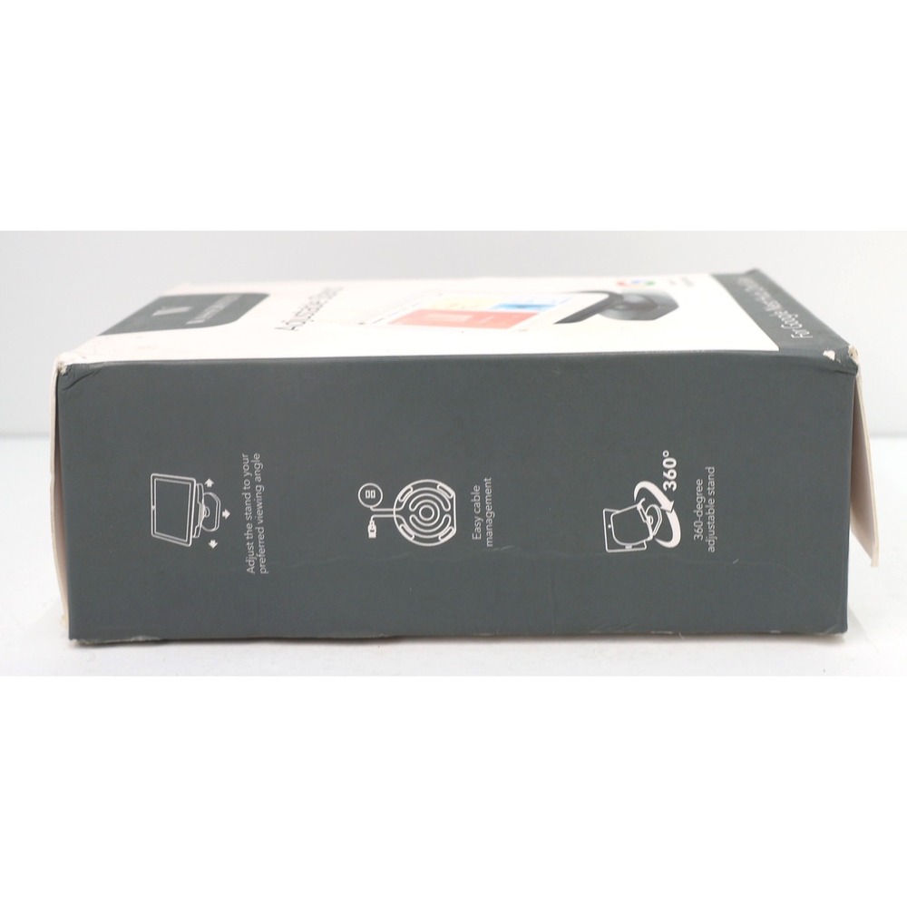 Wasserstein Adjustable Stand Google Nest Hub 2nd Gen Black Excellent 360 Tilt - Picture 4 of 11